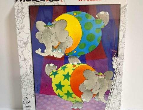 פאזל פילים בקרקס של מורדילו