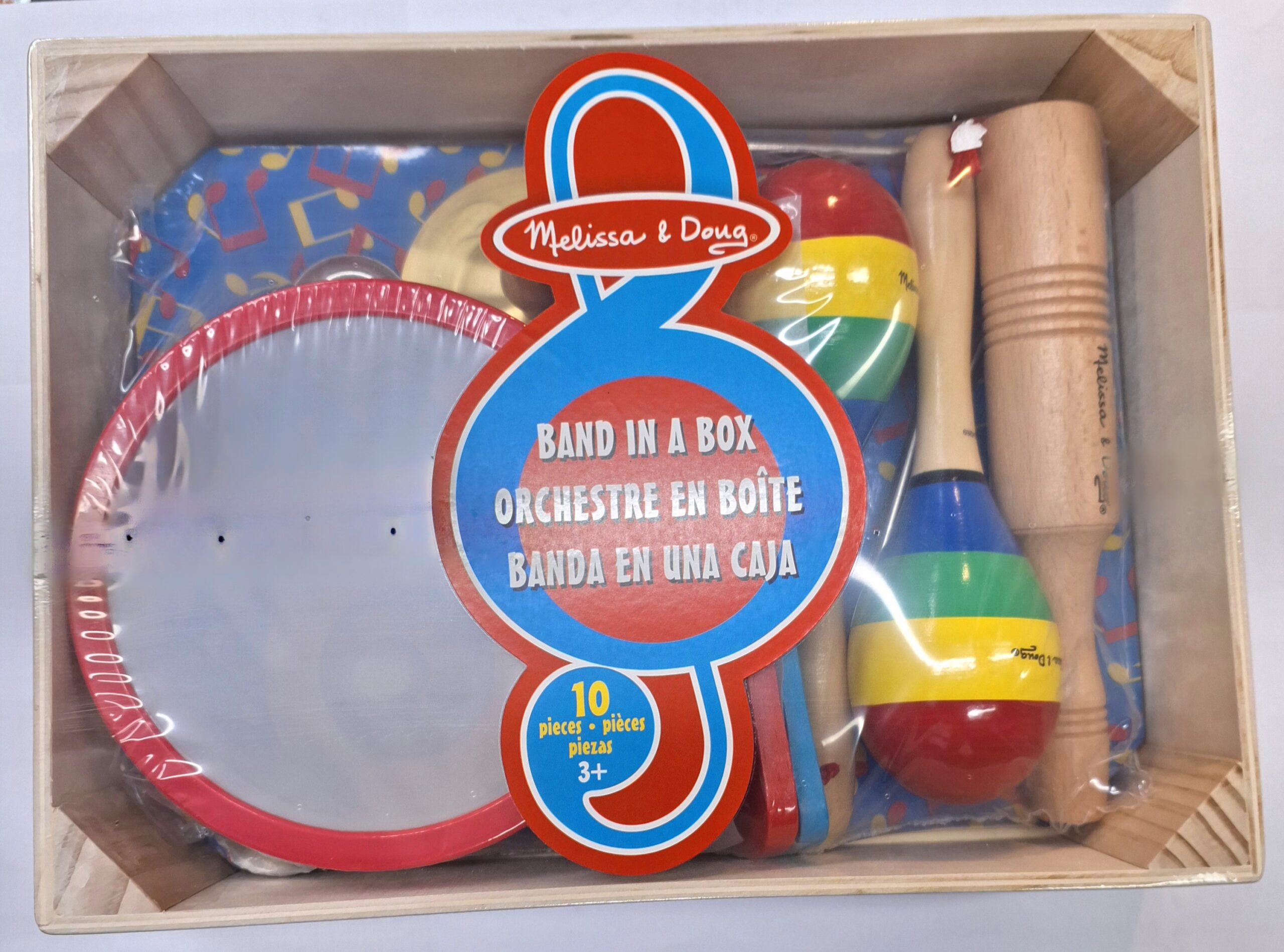 מליסה ודאג – סט כלי נגינה מעץ