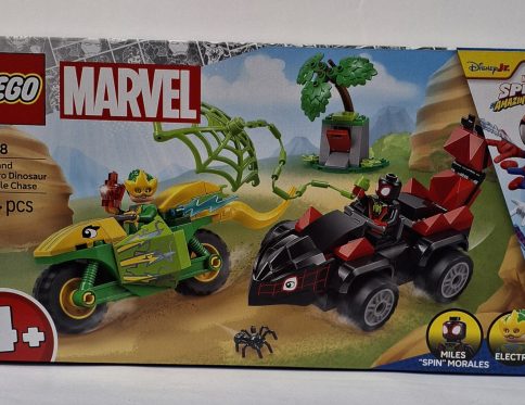 לגו ספיידי – מרדף אחרי רכבי דינוזאור ספין ואלקטרו