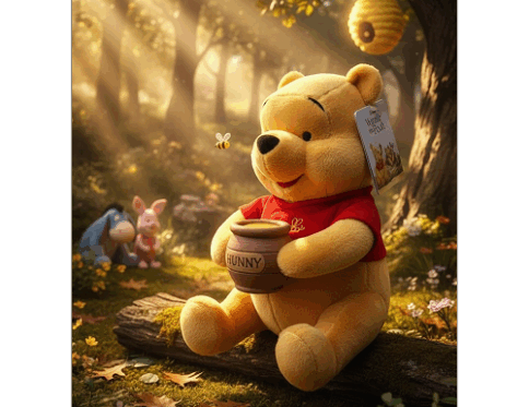 בובת דיסני  – פו הדב 25 ס”מ