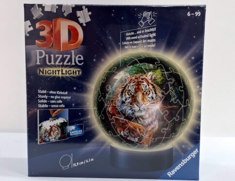 פאזל 3D נמר מואר