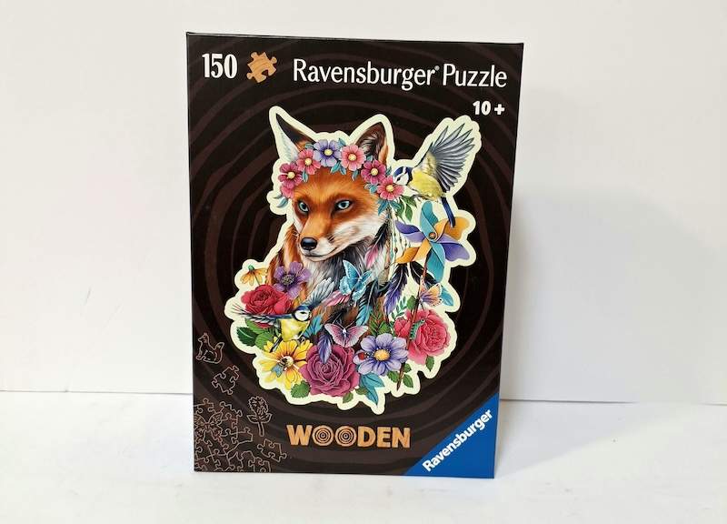 פאזל עץ 150 חלקים – שועל פרחוני