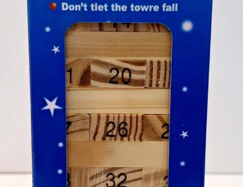 ג'אנגה עץ טבעי 48 חלקים