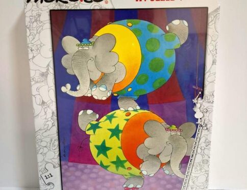 פאזל פילים בקרקס של מורדילו