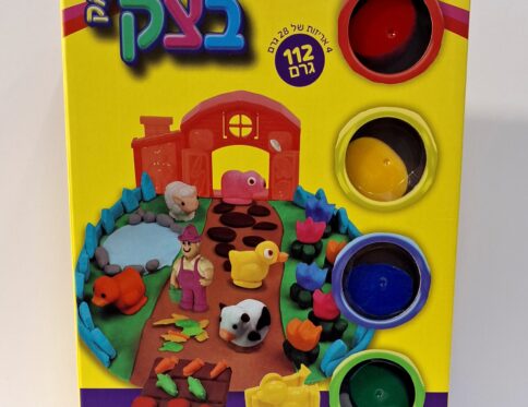 משחק בצק כולל 6 אביזרים