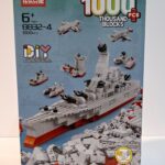 ספינת מלחמה להרכבה 1000 חלקים