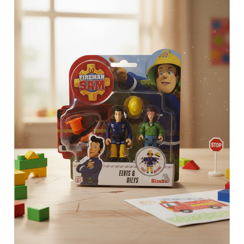 סמי הכבאי – זוג דמיות כולל אביזרים (3)