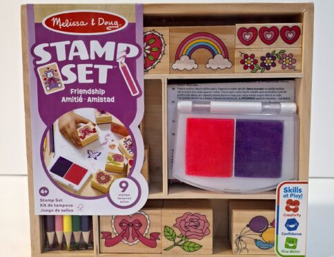 Melissa & Doug סט חותמות אהבה וידידות