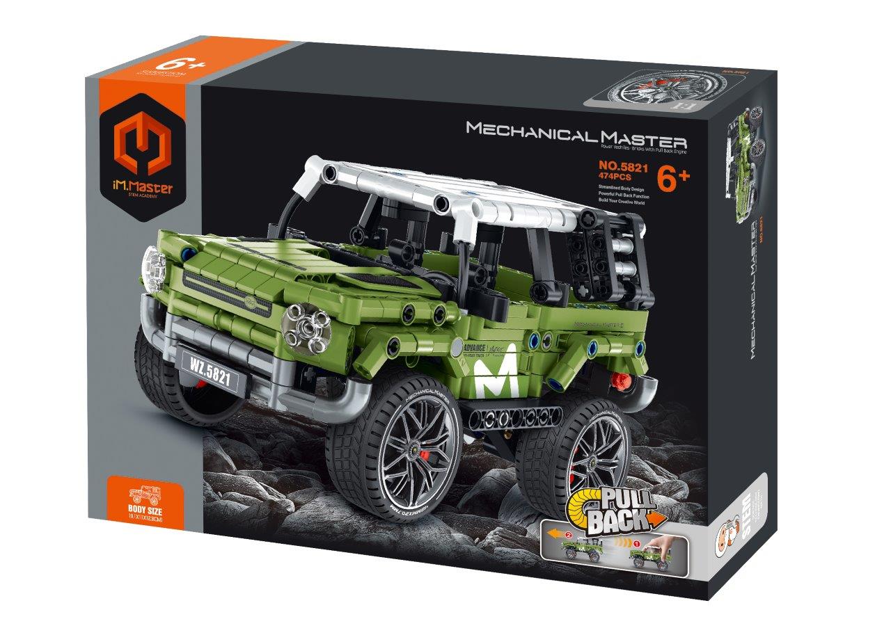 ג'יפ Off-Road עוצמתי דגם (5821)  להרכבה מבית IM.MASTER