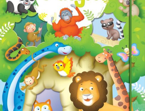 ערכת 350 מדבקות – ג'ונגל
