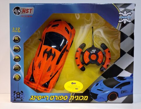 מכונית 1:12 ספורט רייסינג
